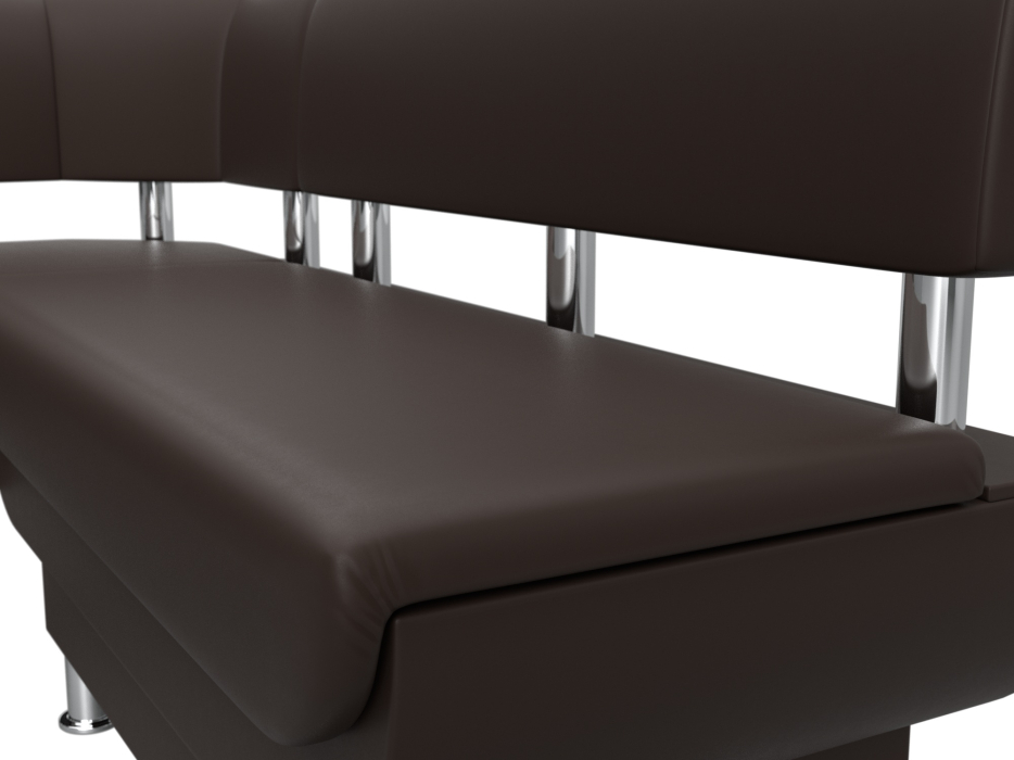 Кухонные уголки, Кухонный угловой диван Альфа левый угол, экокожа