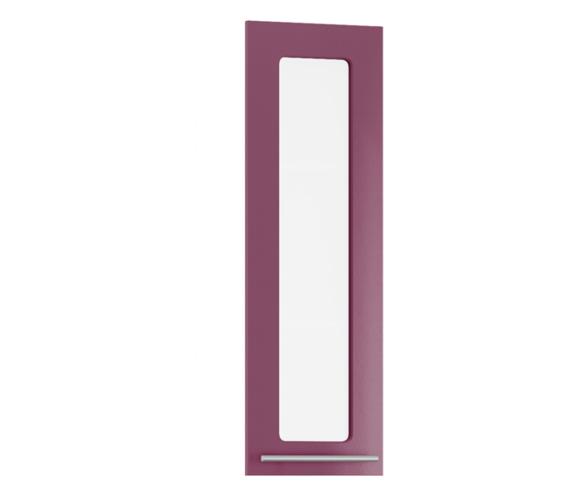 Фасады, Анна фасад для шкафа навесного со стеклом 30х92 см