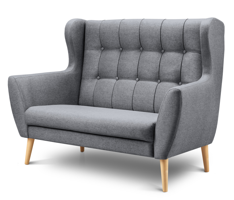 Дизайнерские диваны для гостиной, Диван прямой нераскладной Фиджи, рогожка