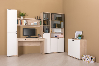 Стол с полкой Бостон № 01