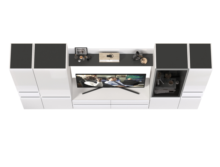 Стенки для гостиной, Сидней Комплектация № 60