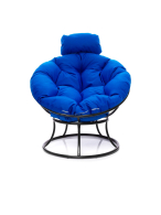 Кресла, Кресло ПАПАСАН мини без ротанга чёрное