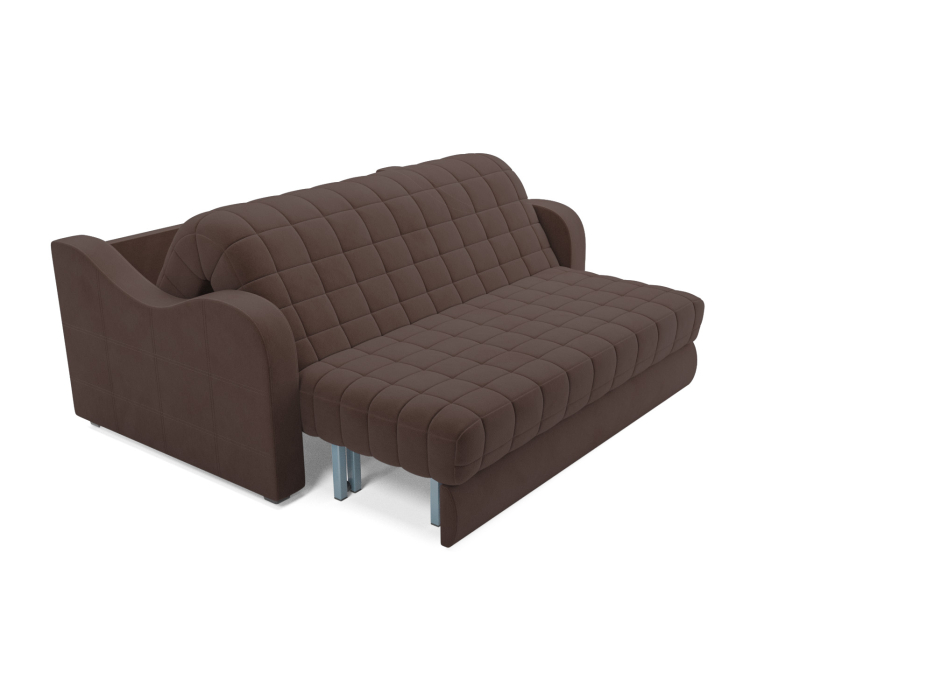 Диваны с ящиком для белья, Диван аккордеон Барон №4 НПБ 180х200 Велюр