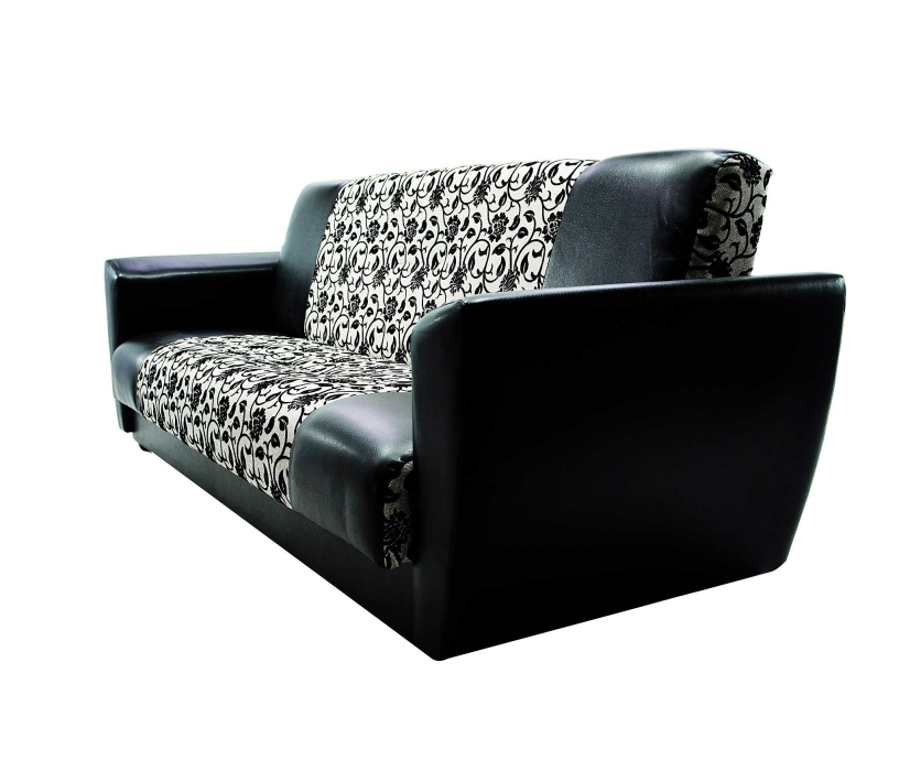 Диваны книжки, Диван- кровать книжка Кантри кожа, 140, рогожка/экокожа