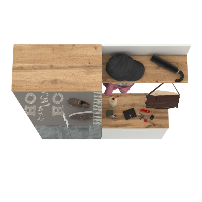 Прихожие, Компактная мебель для прихожей Октава № 12