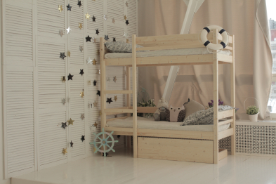 Детская двухъярусная кровать Дональд 90х200