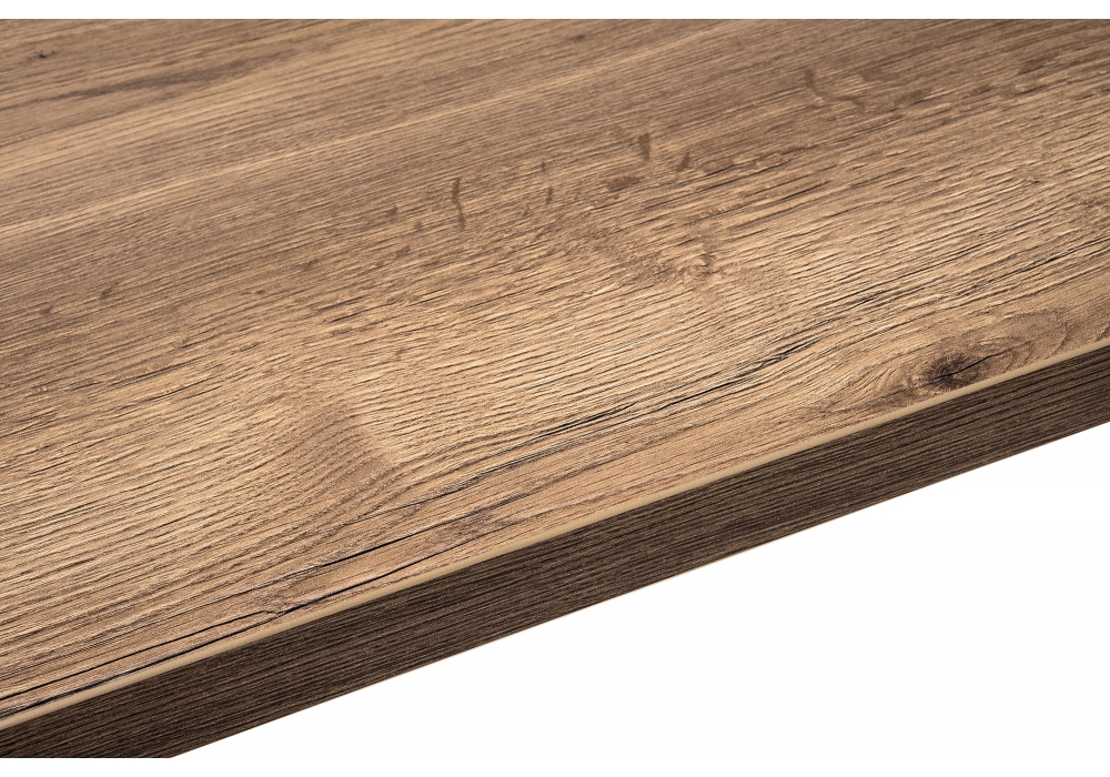 Обеденные столы, Стол деревянный Эльпатия 150 (черный матовый)