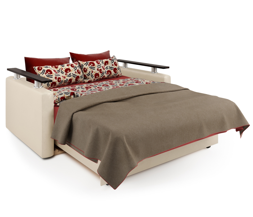 Диваны с ящиком для белья, Диван-кровать Шарм 140, корфу/экокожа