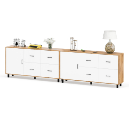 Два больших комода РВК 125-1704 ящики и дверка