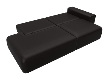 Диван прямой Лига-036 НПБ Модерн подлокотник справа, экокожа GRIFON