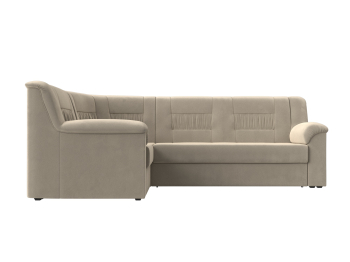 Угловой диван Карелия левый, микровельвет