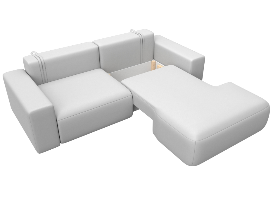 Диваны угловые в гостиную, Диван угловой Лига-036 НПБ Классик правый угол, экокожа GRIFON