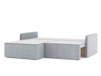 Диван-кровать угловой еврокнижка Блюм, рогожка