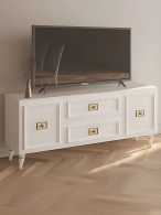 ТВ-тумбы, Комод Валенсия под телевизор 160х45х67 см золото