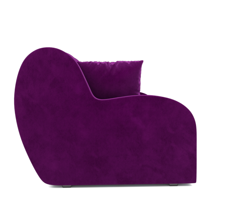 Диваны с ящиком для белья, Диван аккордеон Барон НПБ 140х200 Микровелюр