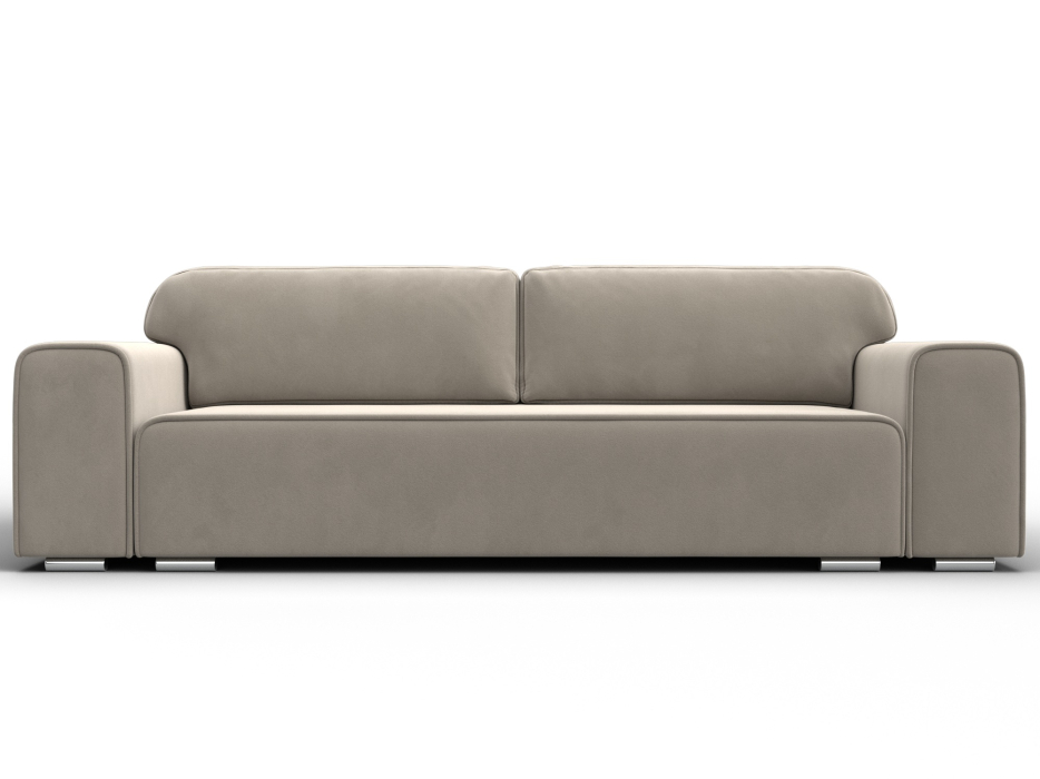 Диваны с ящиком для белья, Прямой диван Лига-029, микровельвет