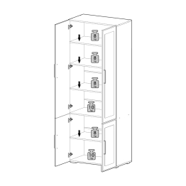 Гостиная Антеро. Комплектация 2