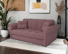 Диваны кровати со спальным местом, Диван аккордеон Гранд НПБ 120х200 Велюр