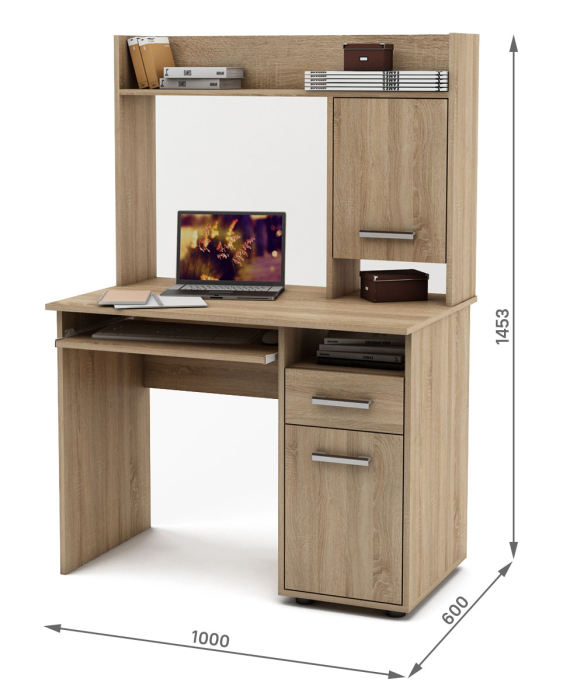 Прямые, Письменный стол Остин-9К