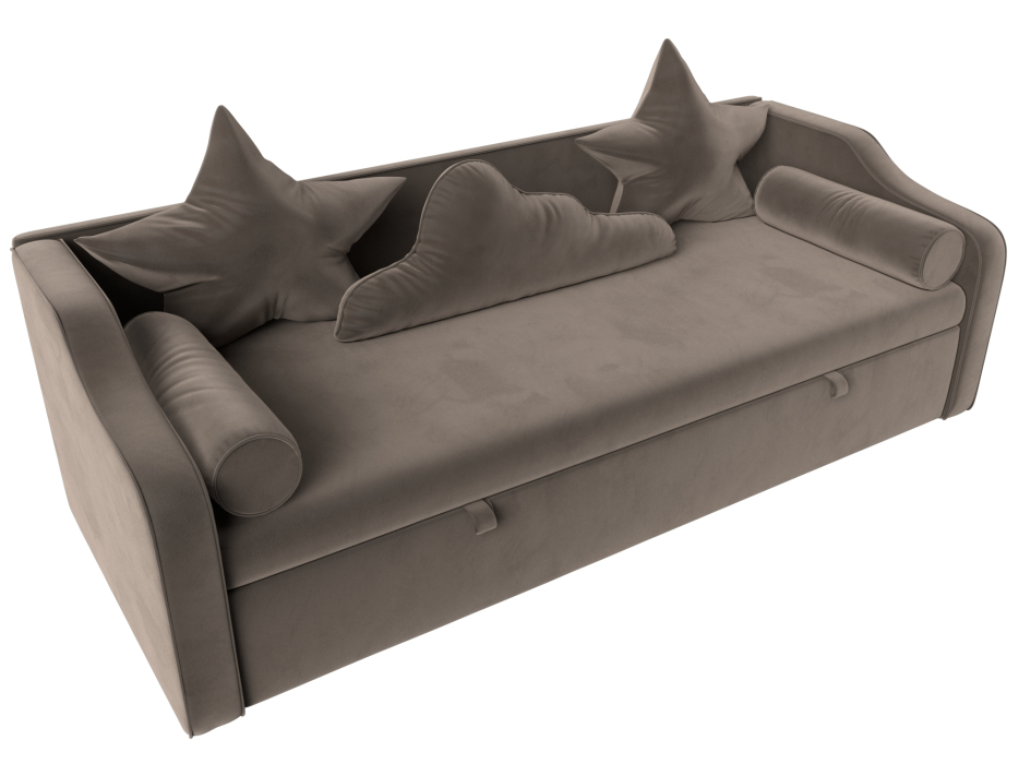 Детские кровати, Детский диван-кровать Рико, велюр