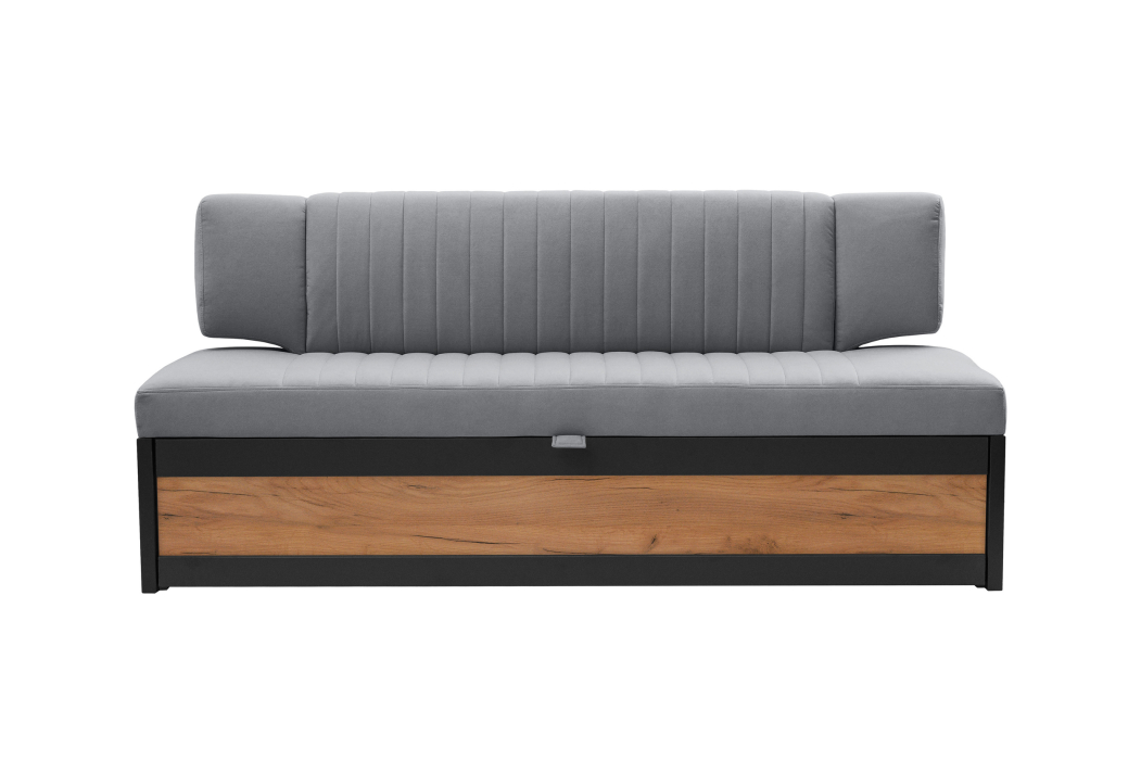 Диваны прямые кухонные, Прямой кухонный диван Парус 181 Дуб крафт золотой