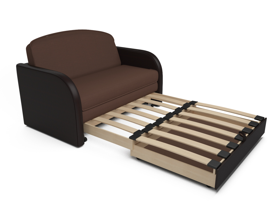 Диваны кровати со спальным местом, Диван прямой выкатной Малютка (Рогожка)