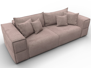 Диван прямой Лига-058 НПБ, велюр TOWER