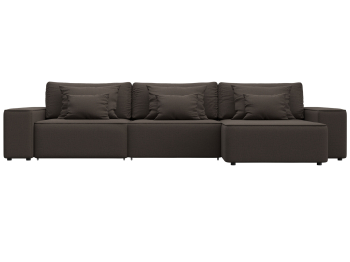 Диван угловой Лига-074 угол универсальный, рогожка Амур