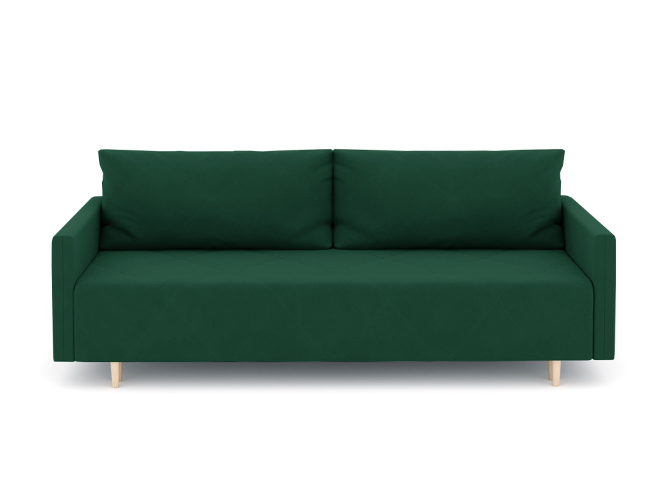 Диваны еврокнижки, Диван-кровать Милли с подлокотниками, велюр