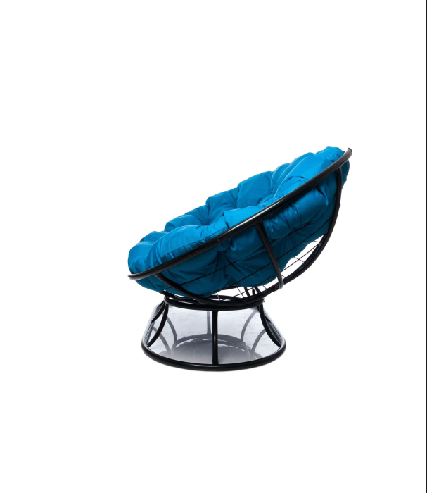 Диваны, Диван МАМАСАН без ротанга чёрный металл