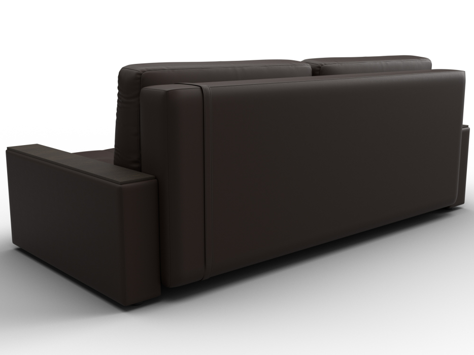 Диваны прямые, Диван прямой с декором Лига-096 НПБ, экокожа