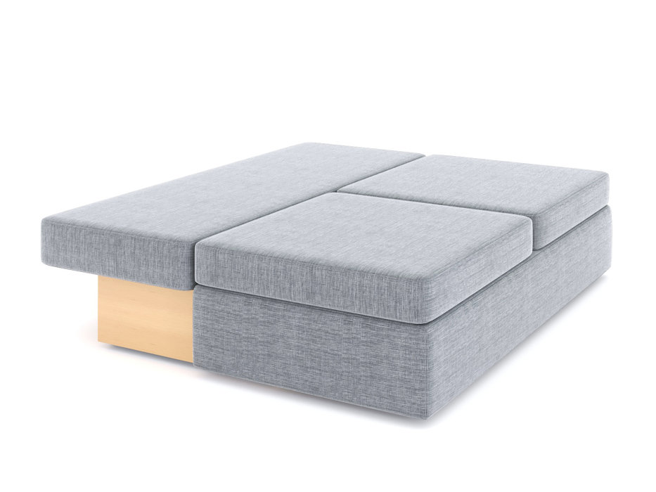 Диваны еврокнижки, Диван-кровать еврокнижка Лавия, рогожка