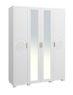 Шкафы распашные, Шкаф Монблан МБ-25К с зеркалом