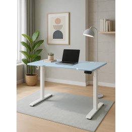 Компьютерный стол Маркос с механизмом подъема 140х80, белый