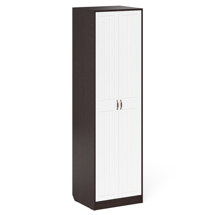 Прихожие, Шкаф с тумбой для обуви 2 секции П-6 № 16 МДФ фрезеровка прованс