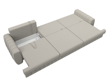 Диван прямой Лига-057 НПБ Лонг, рогожка Амур