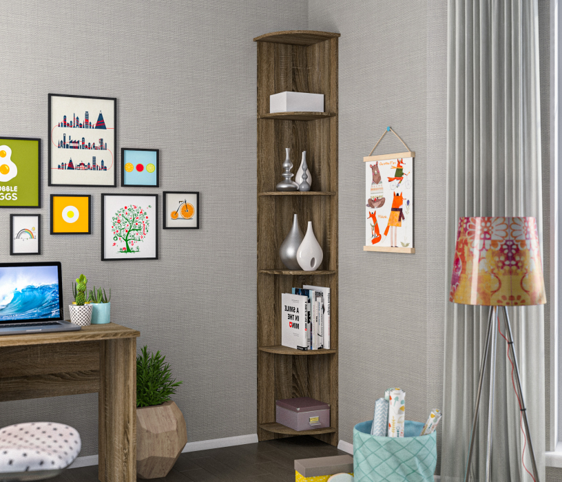 Открытые, Стеллаж торцевой Илона (Прованс) СБ-2800