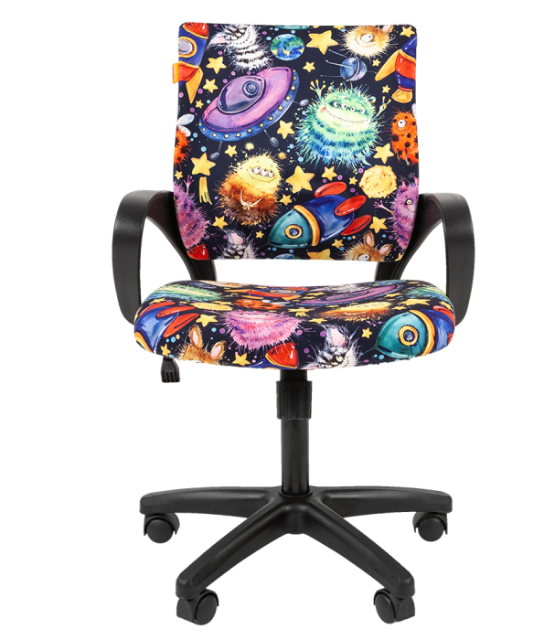 Для офиса и дома, Кресло детское Chairman Kids 103 черный пластик