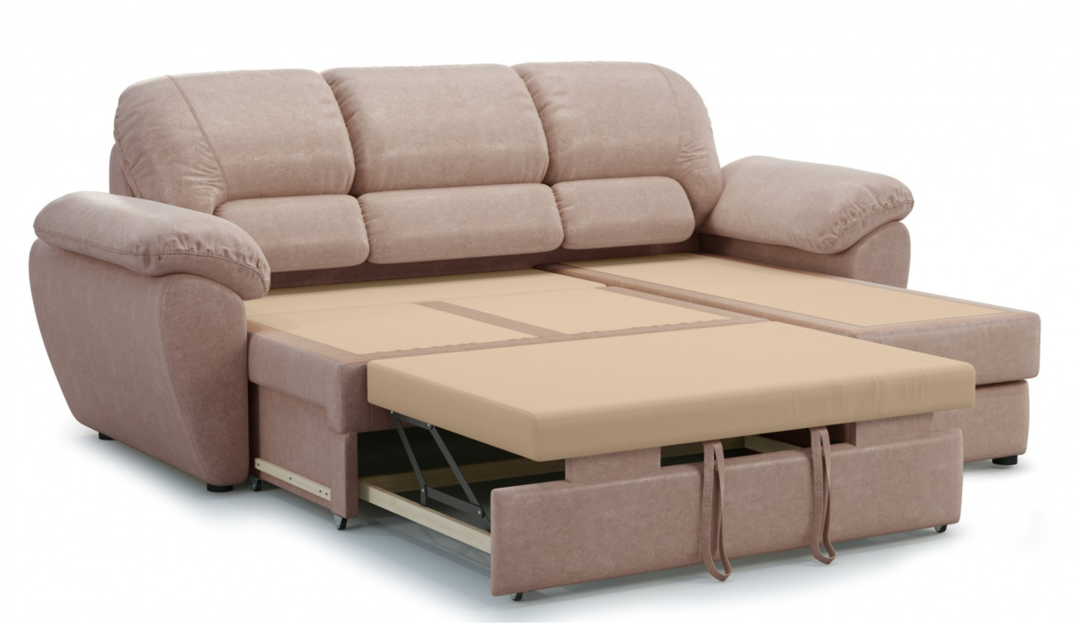 Диваны угловые, Бергамо угол правый с оттоманкой