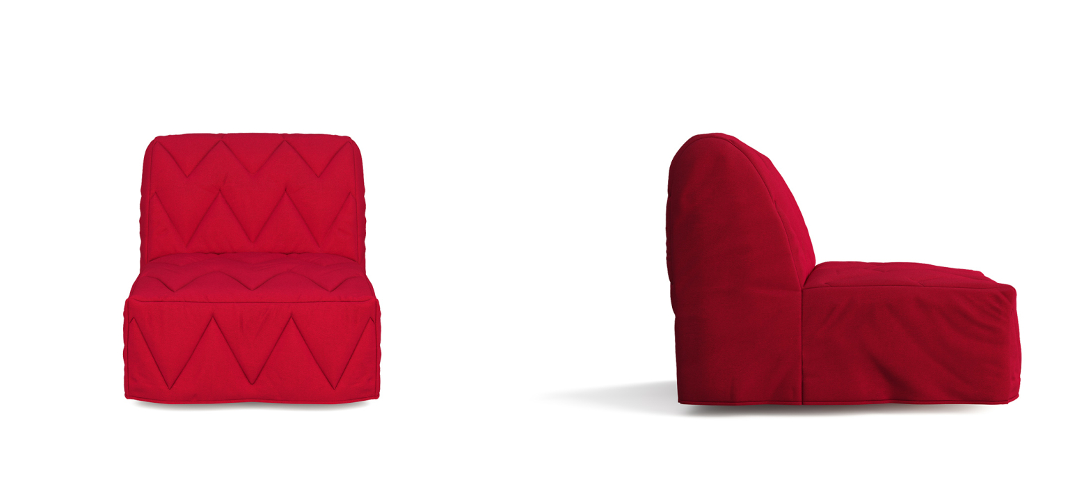Кресла-кровати, Кресло-кровать Вилли красный