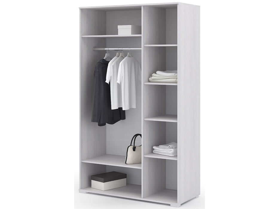 Для одежды, Шкаф ШК 023 Спальня Сальма (анкор/белый глянец)