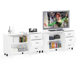 Две тумбы-комода широких РВК 123-1604