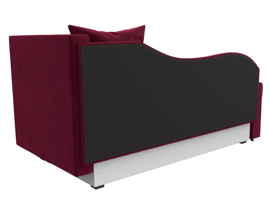 Кушетка диван, Кушетка Гармония правая, микровельвет