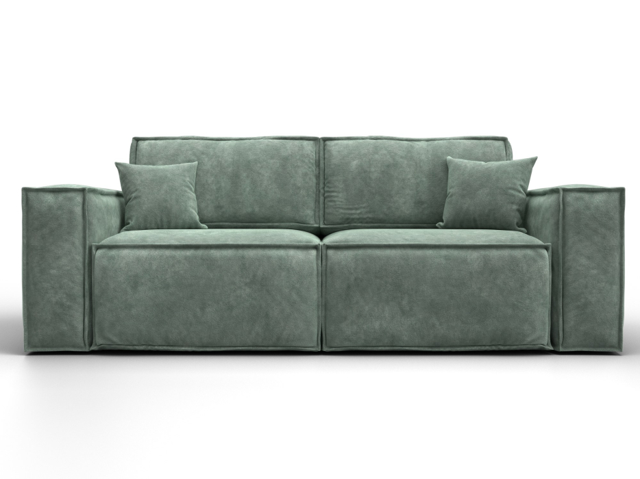 Диваны с ящиком для белья, Диван прямой Лига-081 НПБ, велюр BRUT