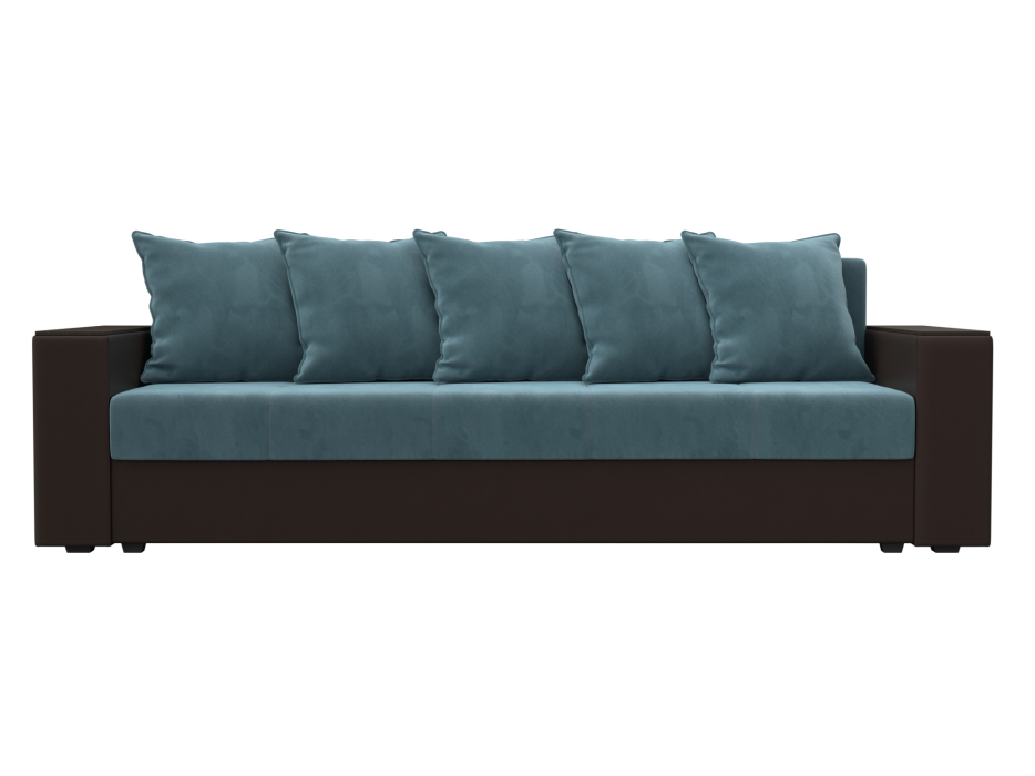 Диваны прямые, Диван прямой Дубай Лайт, велюр/экокожа