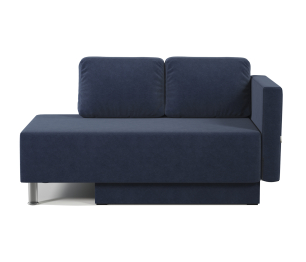 Кушетка Леон правый, велюр