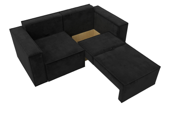 Диван прямой Куба мини, велюр