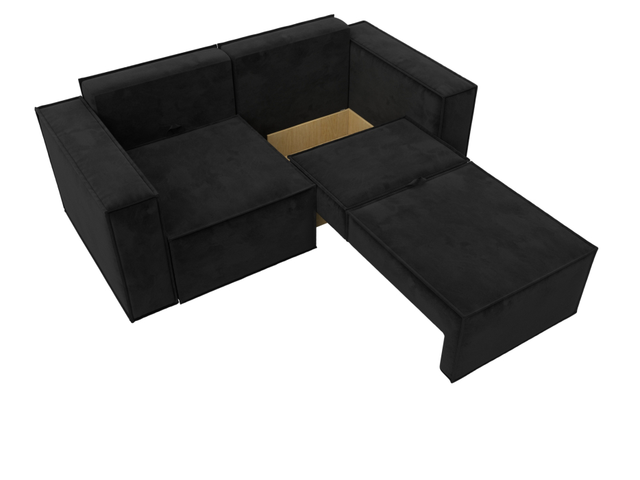 Диваны кровати со спальным местом, Диван прямой Куба мини, велюр