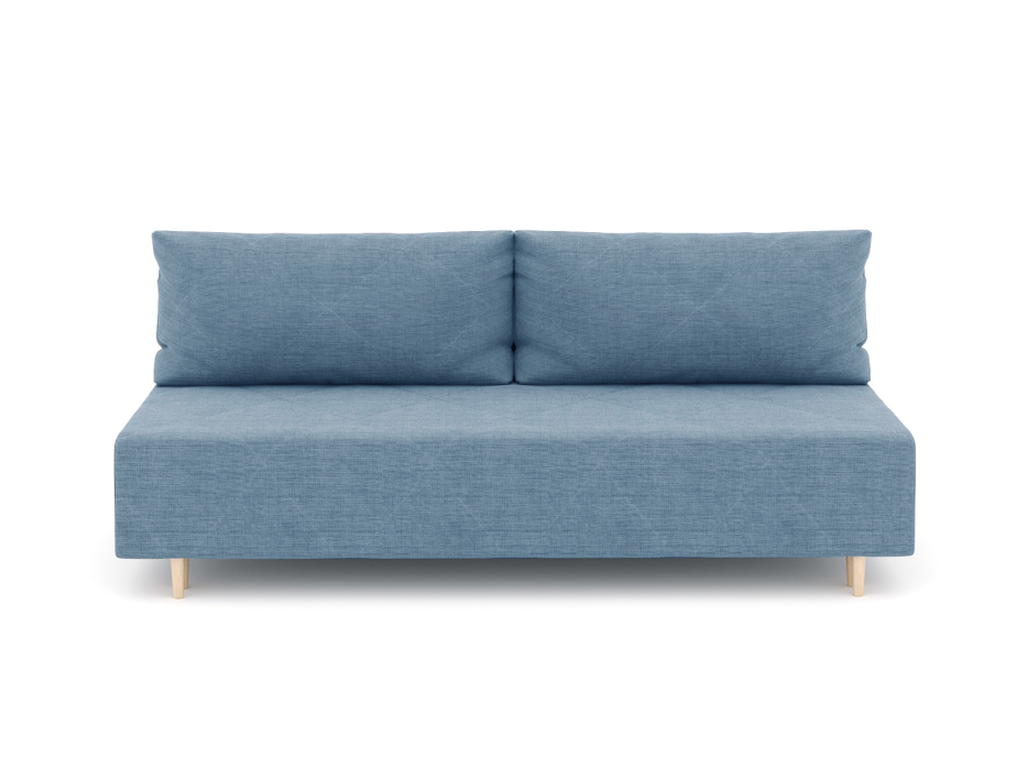 Диваны еврокнижки, Диван-кровать Милли без подлокотников, рогожка Люкс