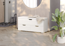 Тумба в прихожую с мягким сиденьем, Диван ФЛИНТ